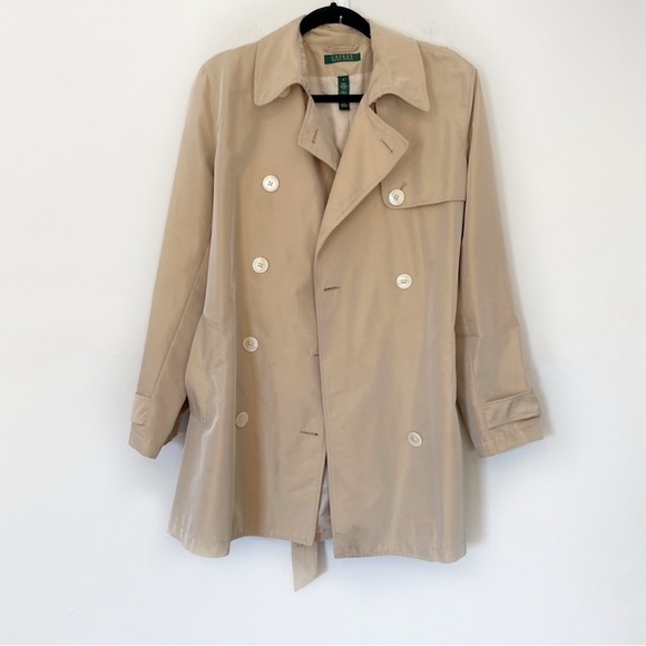Lauren Ralph Lauren Jackets & Blazers - Lauren Ralph Lauren Beige Trench Coat